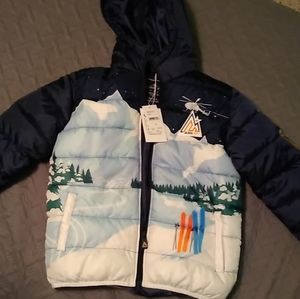 Child's winter puffer coat
